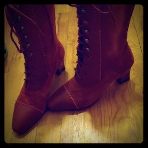 Suede Leather Boots